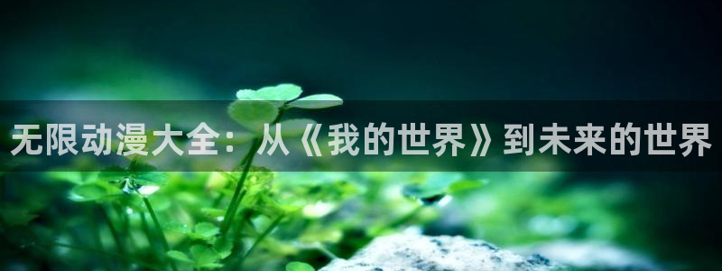 58动漫.：无限动漫大全：从《我的世界》到未来的世界